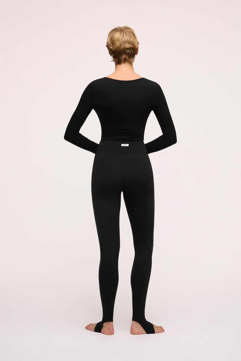 Evie Wrap Top | Black