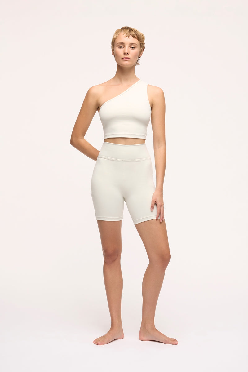 Elyse One Shoulder Top | Ivory