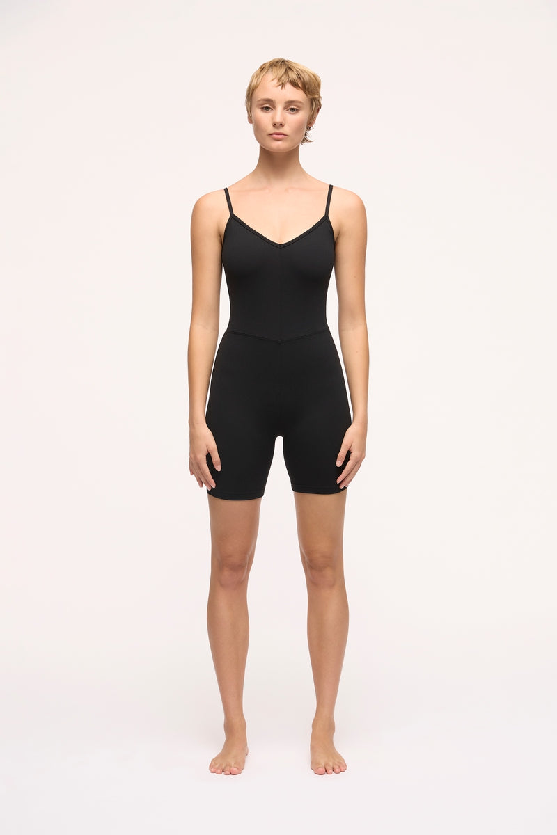 Carmen Short Bodysuit | Black