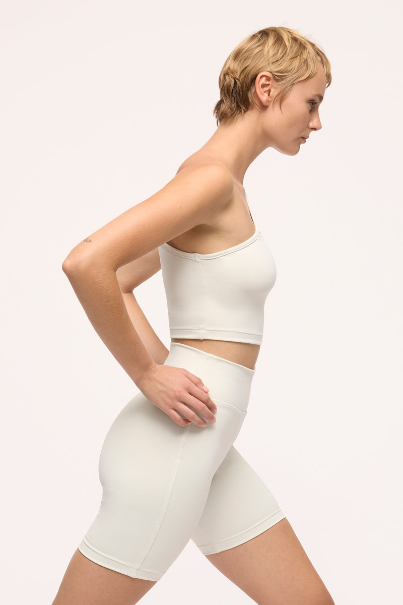 Elyse One Shoulder Top | Ivory
