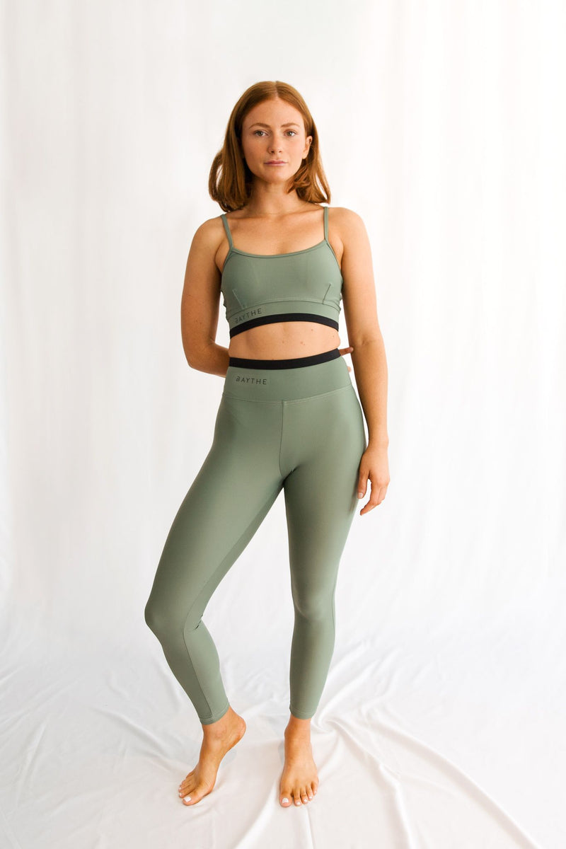 Sage Movement 7/8 High Waisted Legging